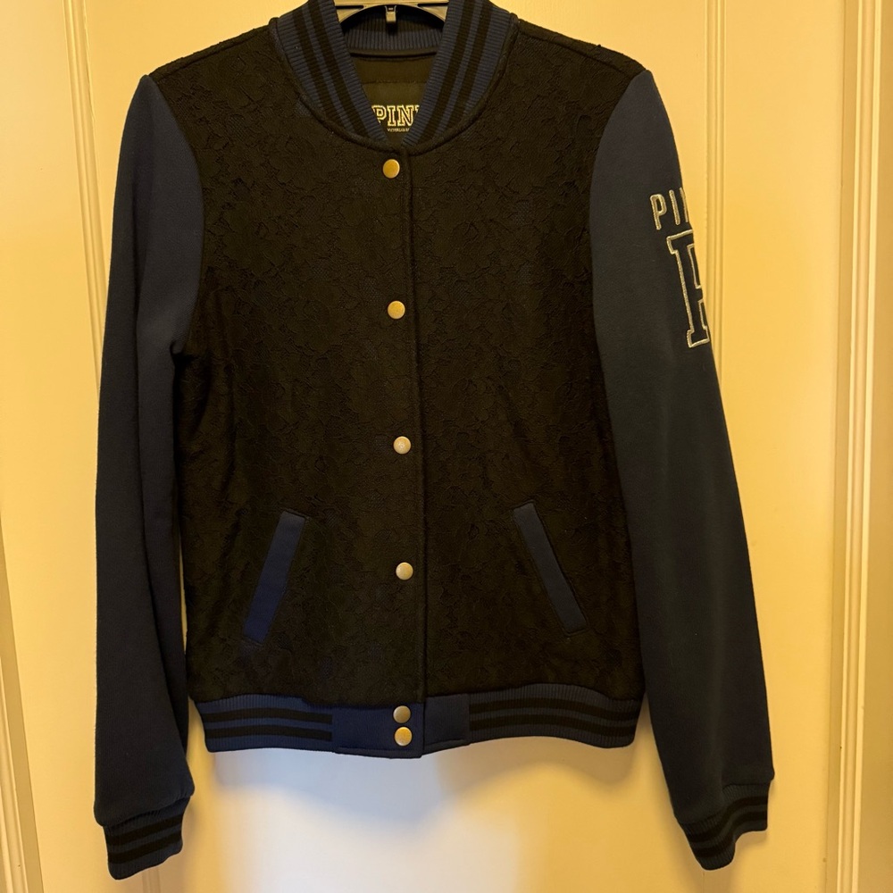VS PINK — limited edition varsity jacket NWT